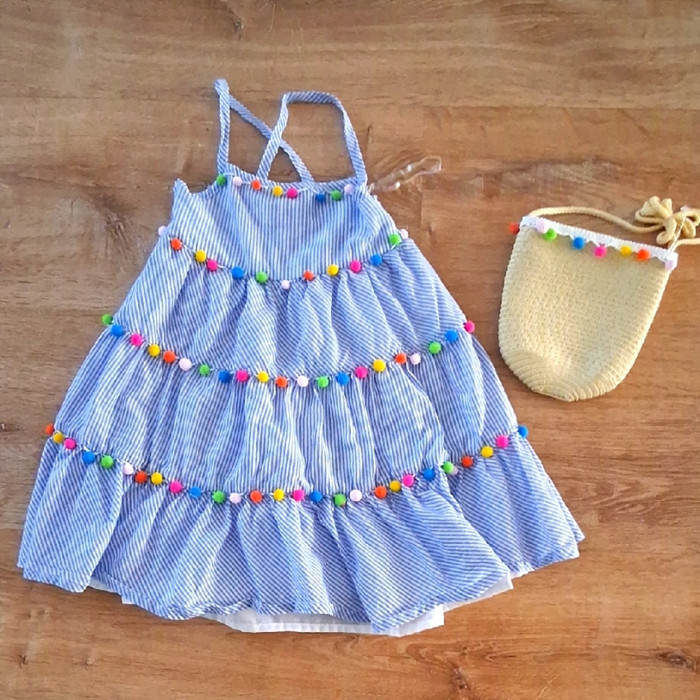 Tommy Bahama, Size 4T Sundress and Matching Purse